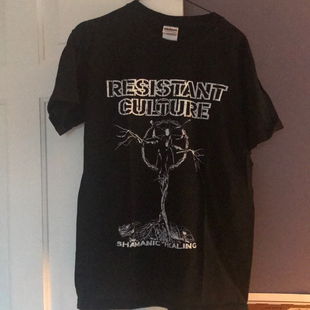Resistant Culture Shamanic Healing Metal Shirt